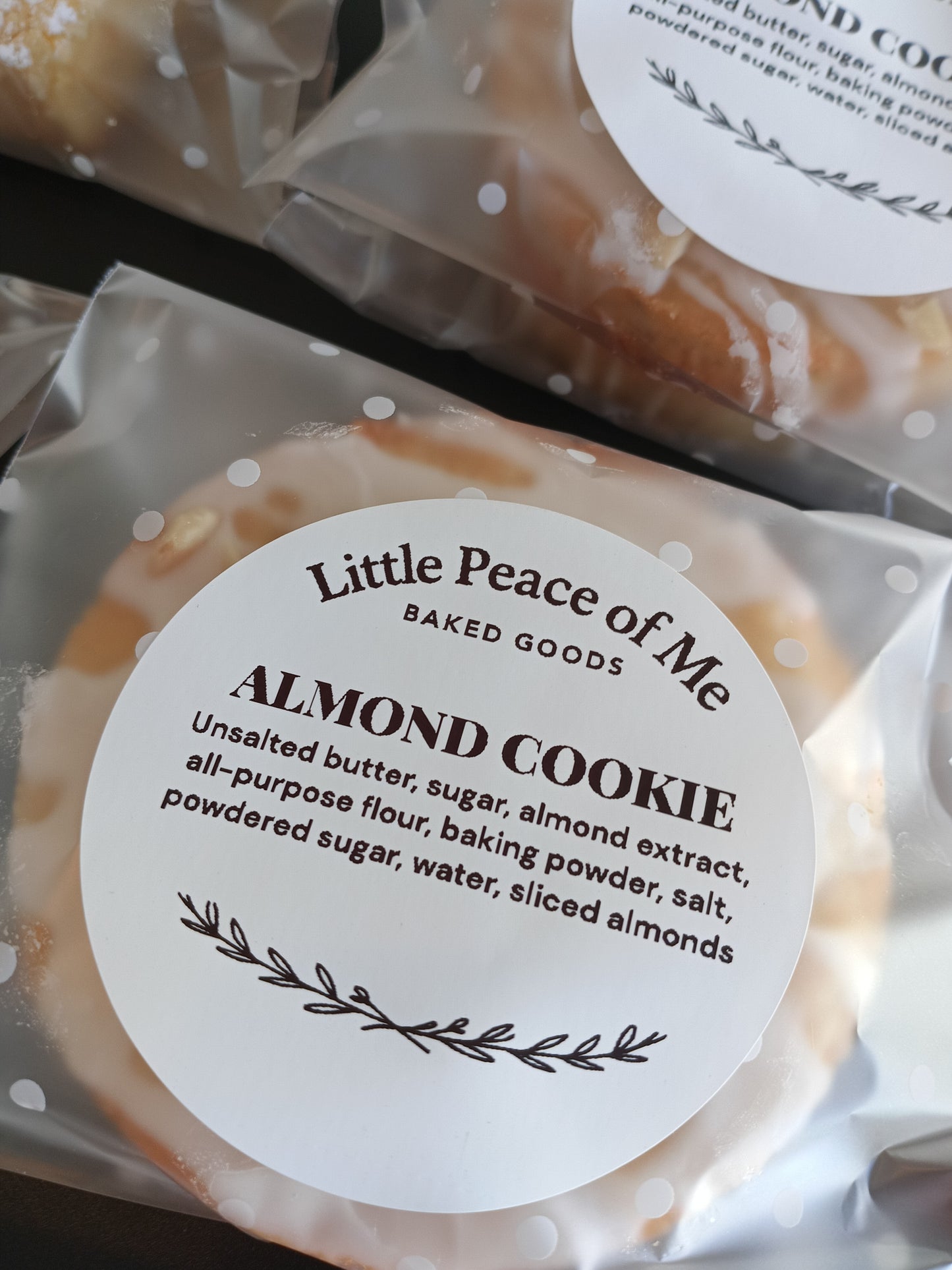 Almond Glaze Cookie