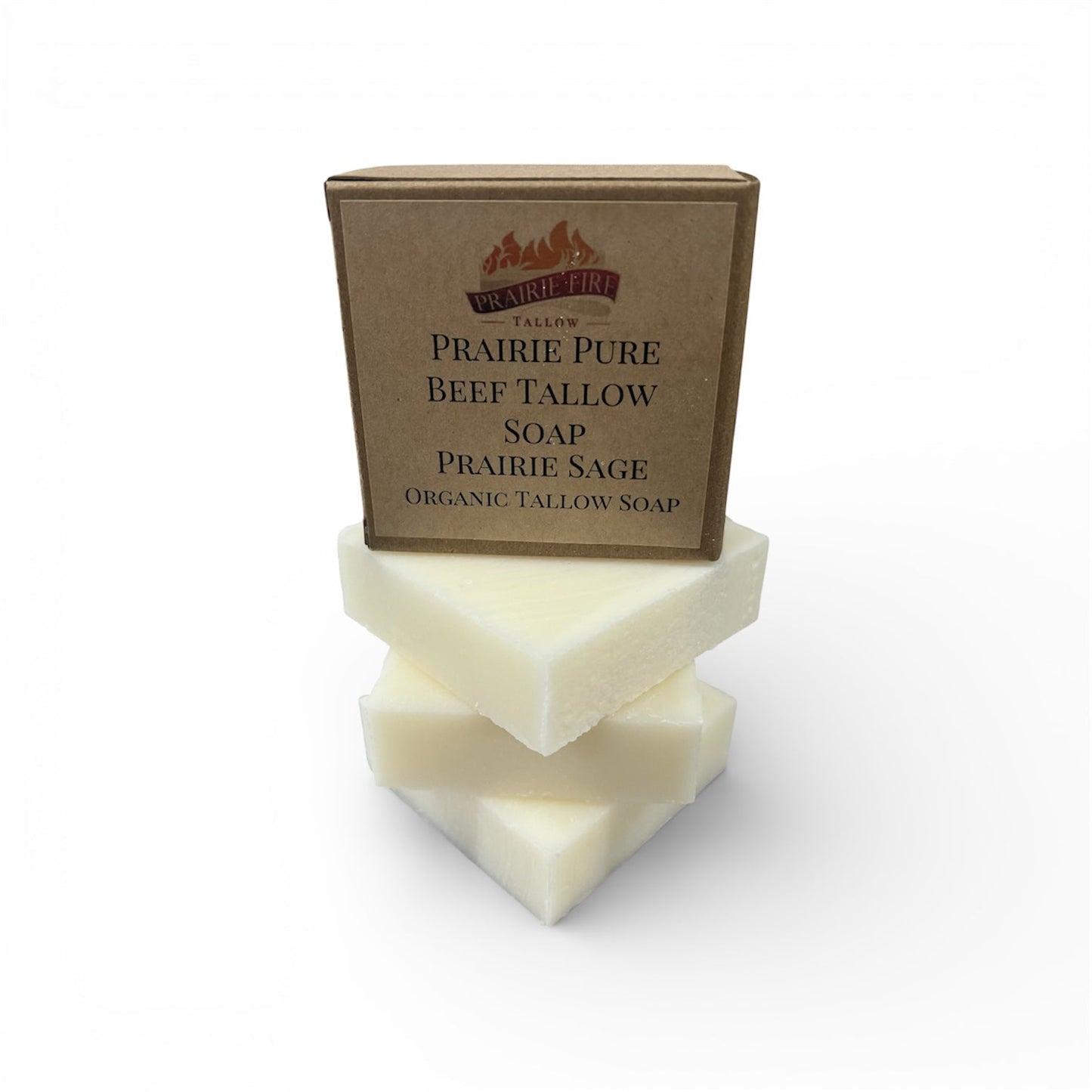 Grass Fed Beef Tallow Soap Bar (3 Pack) – Fragrance Free, Natural & Organic – Moisturizes & Soothes Face, Body & Hair – Handcrafted, Ideal for Sensitive & Dry Skin