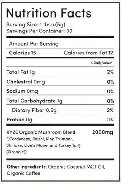 Ryze Mushroom Coffee (30 Servings) Pack of 2