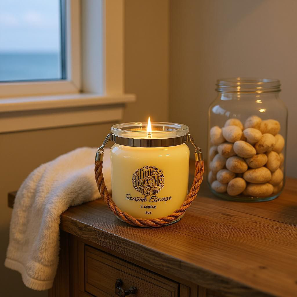 Black Sand and Cashmere Candle