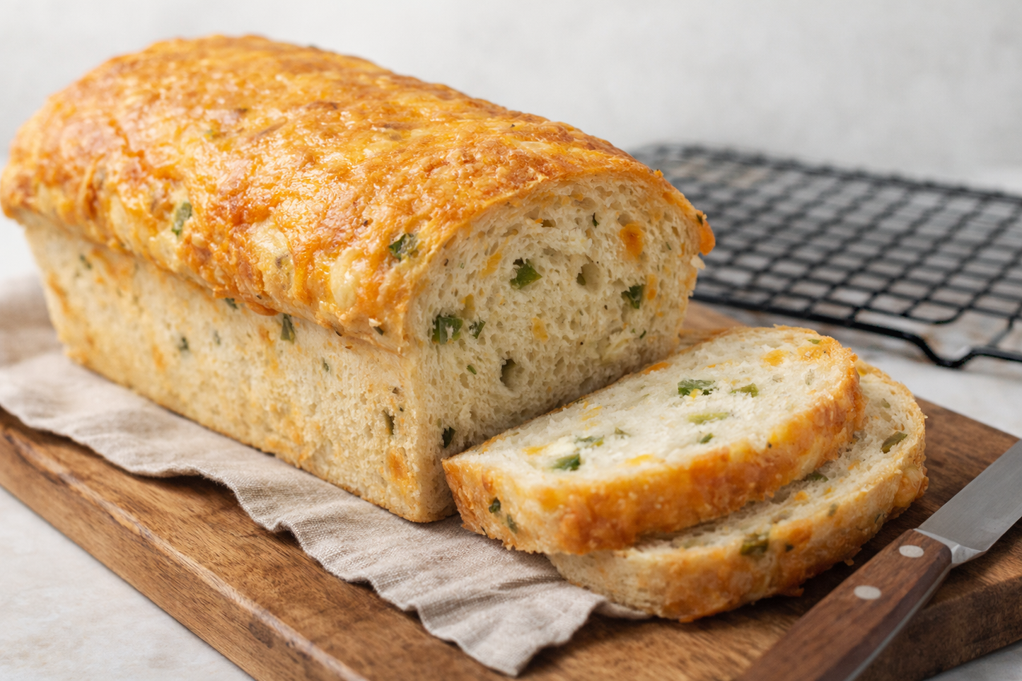Jalapeño Cheddar Bread