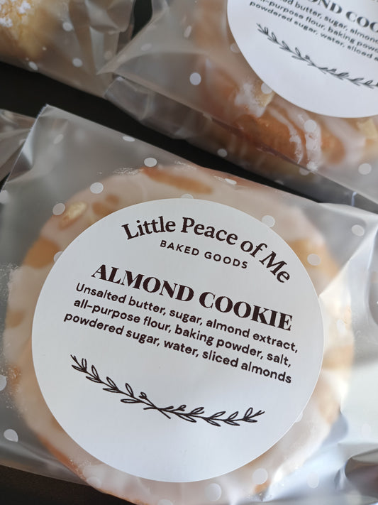 Almond Glaze Cookie